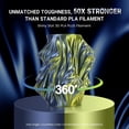 thumbnail image 4 of Filamento para impresora 3D SUNLU Silk, doble color, PLA, 1,75 mm, 1 kg, 4 of 9