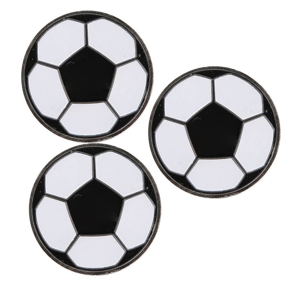 Fosa Football Toss Coin,Soccer Toss Coin,3pcs Portable Football