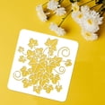 thumbnail image 4 of 1PC Ivy Painting Stencil 11.8x11.8inch Reusable Vine Drawing Template, 4 of 9