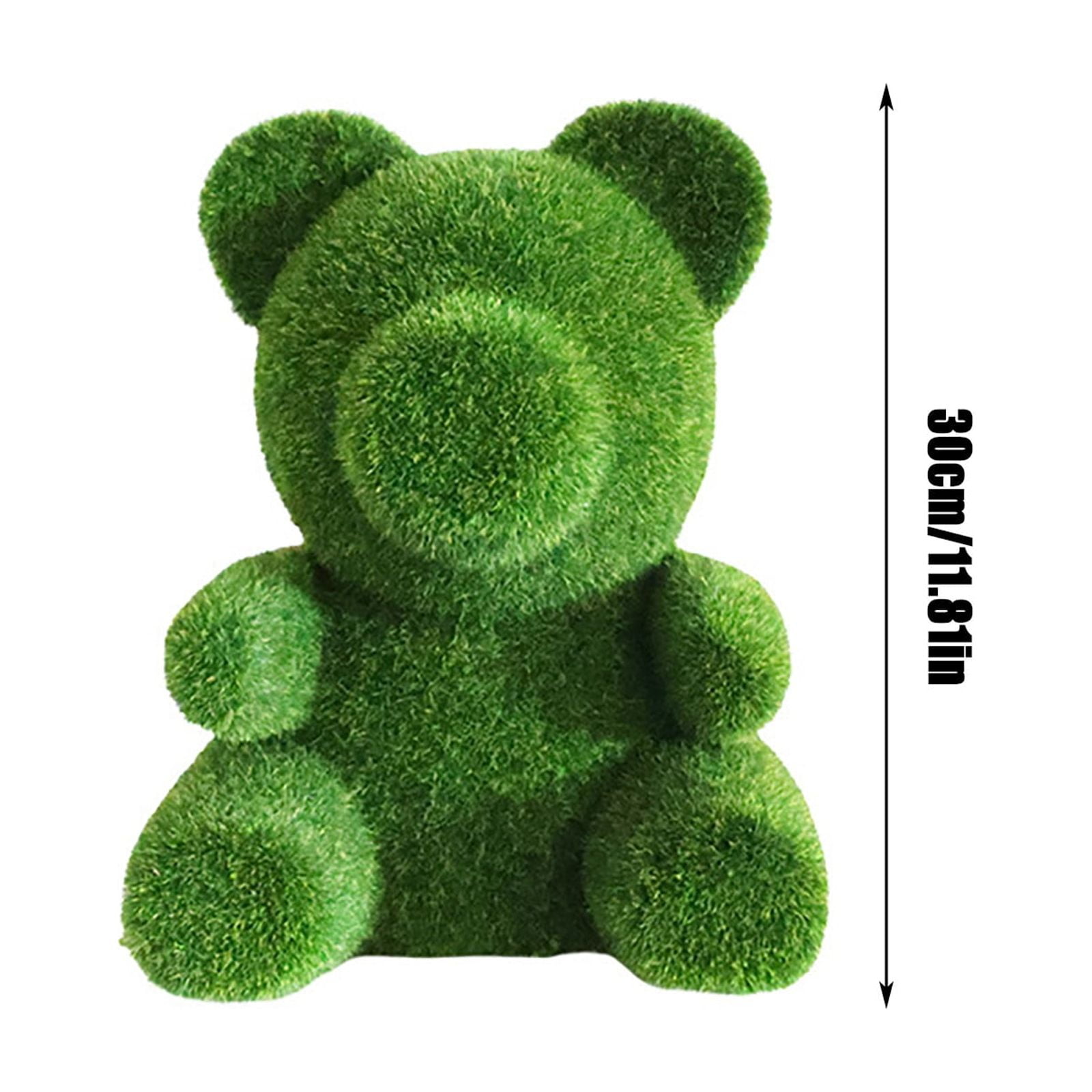 Pimea Large Outdoor Panda Garden Statues 11.81x9.06" For Patio And Classic Animal Sculpture Art For Yard Ornament