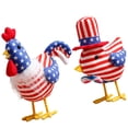 thumbnail image 3 of 2pcs Independence Day Scene Layout Props Doll Decoration Turkey Doll Ornaments, 3 of 9