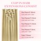 thumbnail image 4 of Extensiones de cabello GOO GOO, cabello humano real, 18 pulgadas, 120 g, 7 unidades, 4 of 7