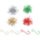 thumbnail image 3 of 50 Uds. Adornos navideños de Metal en forma de S ganchos soportes colgante de bola para árbol de Navidad decoración colgante para el hogar Navidad Año Nuevo, 3 of 3