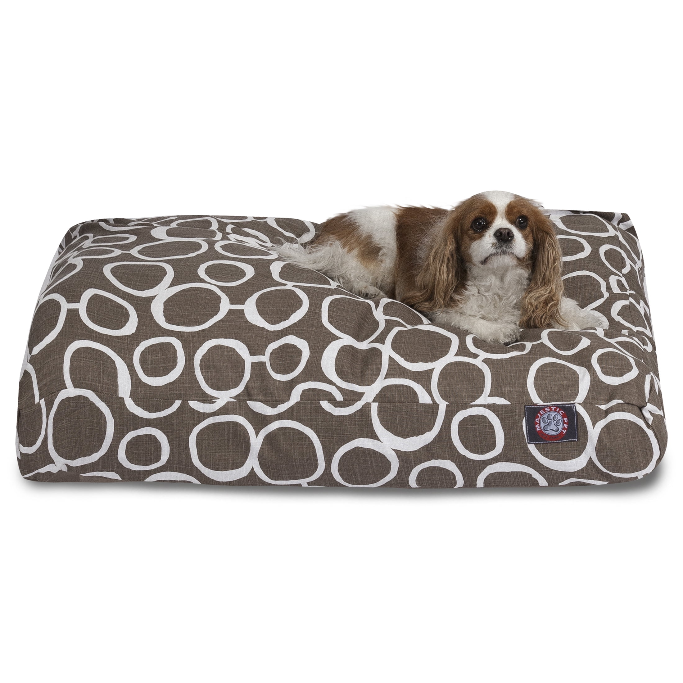 Majestic Pet Fusion Rectangle Dog Bed Cotton Twill Removable Cover