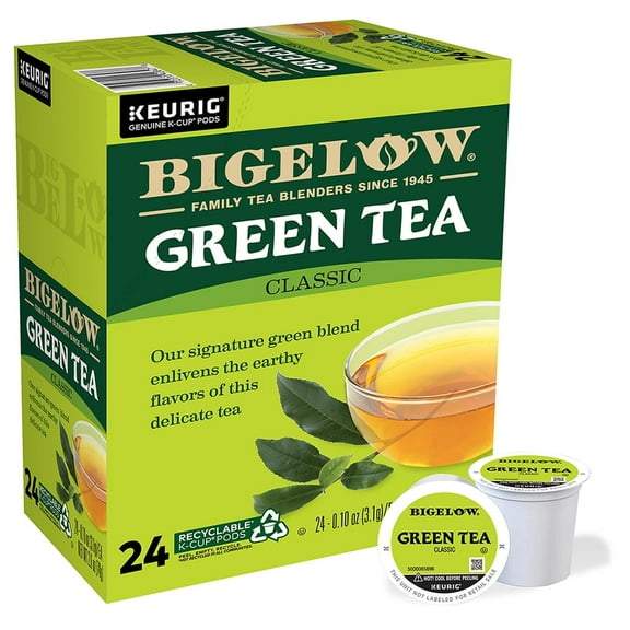 Bigelow Tea Green Tea Classic K-Cup Pods -- 24 K-Cups Pack of 2