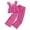 t#683Red2237, variant on CAIVO Kids Girls Flutter Sleeve Floral Print Tops With High Waist Pleated Detail And Matching Woven Pants Outfit Sets Casual Playwear Leisure Clothes Sets