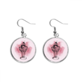 thumbnail image 1 of Cherry Chocolate Ice Cream Helado Pendientes pendientes de plata colgantes joyas señora Unbranded M, 1 of 3