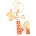 thumbnail image 1 of Letter Keychain,26 Letters A-Z Decorative Letter Keychain,Name Keychain for Women Girls Men Teenager Gift, 1 of 2
