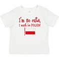 thumbnail image 3 of Inktastic So Cute Polish Boys or Girls Toddler T-Shirt, 3 of 5