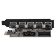 thumbnail image 3 of PC Eto Port US,PCI-E to 5 Port Adapter Card Converter Adapter Card Optimal Efficiency, 3 of 14