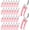 Pink, variant on 30 Garden Flower Shears Pruning Scissors Heavy Duty Plant Scissors Trimming Garden Clippers Hand Tree Pruner for Yard Gardening Plants Hedge Flower Tree Cutting Secateurs