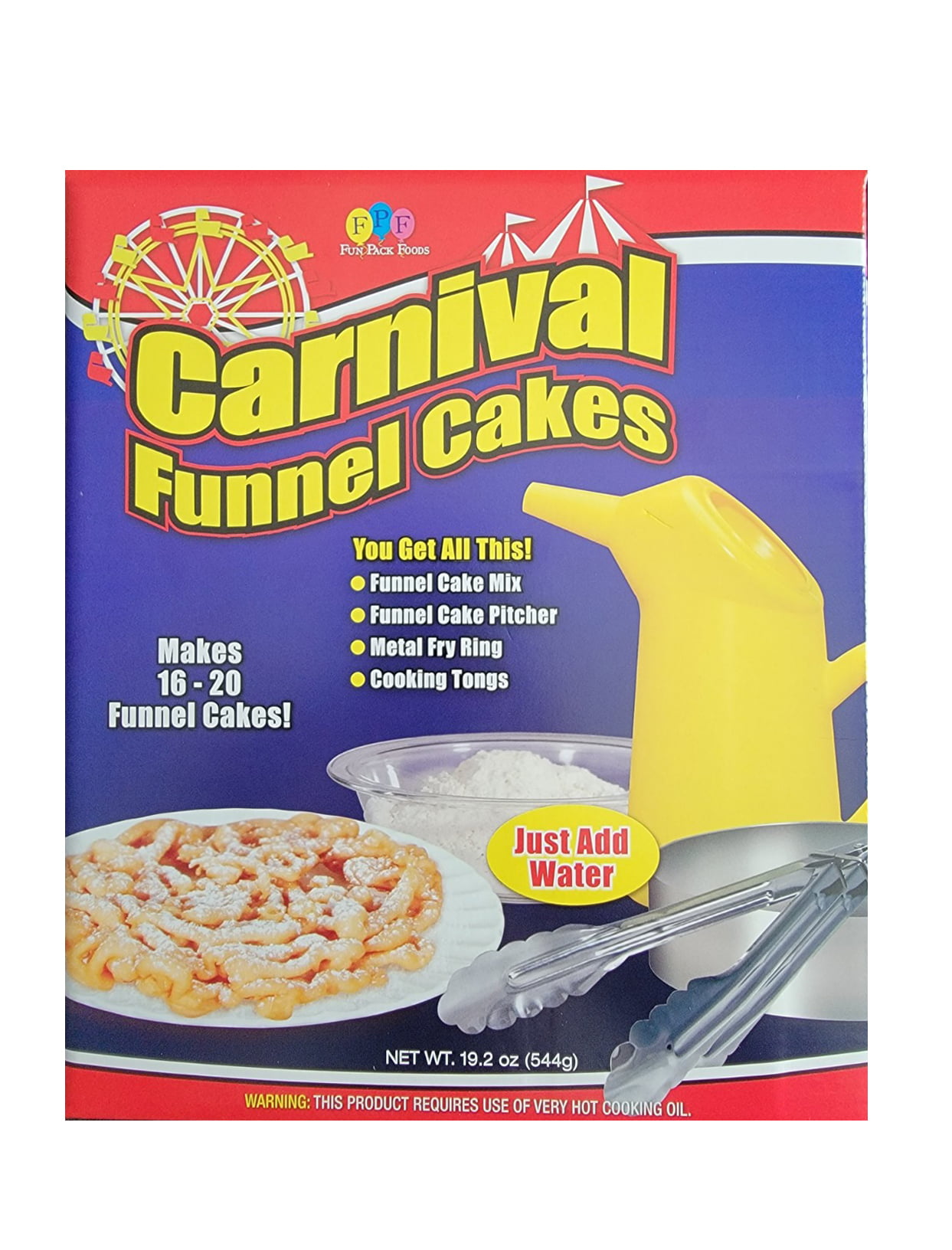 Carnival King 2 Qt. Funnel Cake Batter Pouring Pitcher