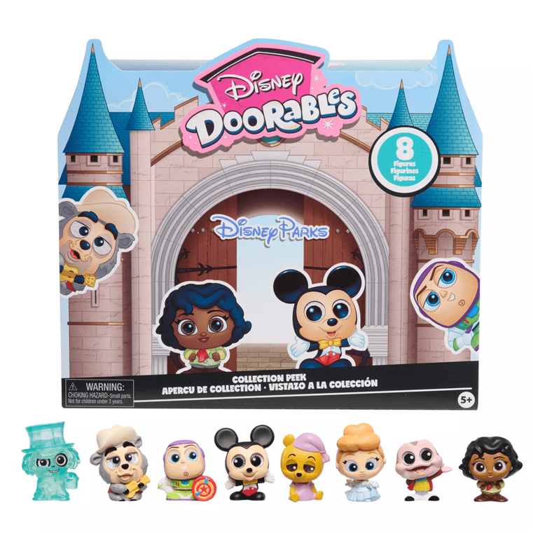 Disney Parks Doorables Collection Peek Figure Set Mystery New With