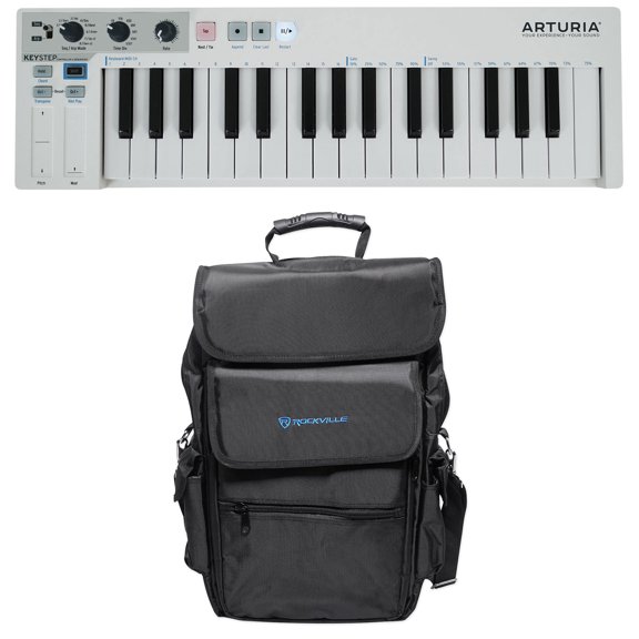 Arturia KeyStep Sequencer Midi USB Live/DJ/Recording Keyboard Controller + Bag