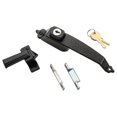 thumbnail image 1 of National Hardware 7182041 Loquets de Porte Storm, Noir, 1 of 1