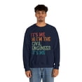 thumbnail image 4 of Civil engineer Sweatshirt, Gifts, Crewneck, 4 of 4
