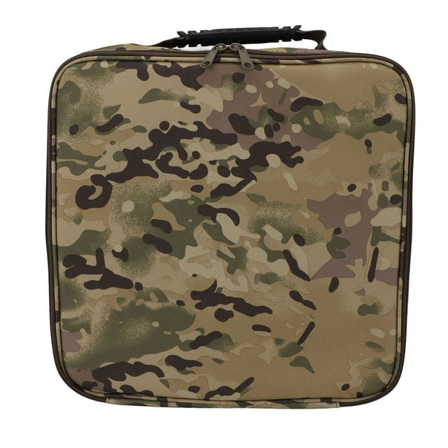 Sac de Pêche Réglable Grande Capacité, 4 Compartiments avec Rembourrage, pour Moulinets de Pêche à la Traîne Rotatifs Traditionnels, Sans Poussière