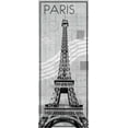 thumbnail image 2 of Gibbons, Lauren 15x32 White Modern Wood Framed Museum Art Print Titled - Paris, 2 of 4