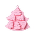 thumbnail image 2 of BNNG Christmas Chocolate Mold, Christmas Chocolate Cake Molds Christmas Molds Silicone Non Stick Christmas Baking Molds For Chocolate Candy Christmas Candle Mold Silicone Soap Mold, 2 of 4