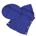 thumbnail image 3 of Saco de dormir para bebé de invierno, gorro con flecos para bebé, 3 of 5