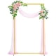 thumbnail image 1 of Marco robusto Wedding Arch Wokceer de metal dorado de 200 x 122 cm, 1 of 6