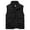 Black, variant on Cotton Vest for Men Fashion Sleeveless Warm Mens Zipper Vest Solid Color Thick Fleece Coat