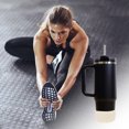 thumbnail image 4 of Unique Bargains 1 Pc Portable Flash Water Bottle Boot Gold Tone Silicone, 4 of 5