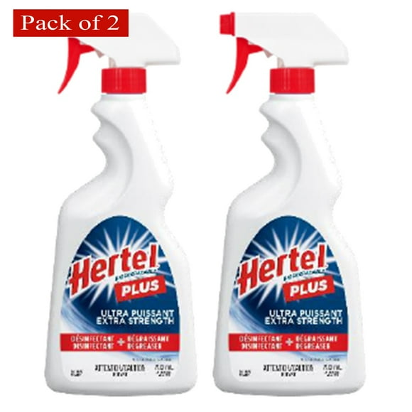 Hertel Plus Ultra Powerful Disinfectant Degreaser Fresh Scent, 700ml (Pack of 2)
