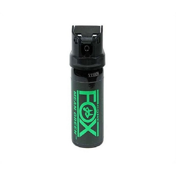 Fox Labs 156MGC Mean Green 1.5oz 6% H2OC Flip Top Cone Fog Pattern Defense Spray