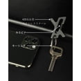 thumbnail image 3 of A-Z Initials Letter Keychain with AirTag Case,Key Rings for Men Women Girls Purse Handbags,Car Keychain,Bag Charm Skyfox, 3 of 7