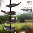 thumbnail image 4 of Alpine  Corporation 70" Tall Indoor/Outdoor Metal Tiered Floor Water Fountain, 4 of 7