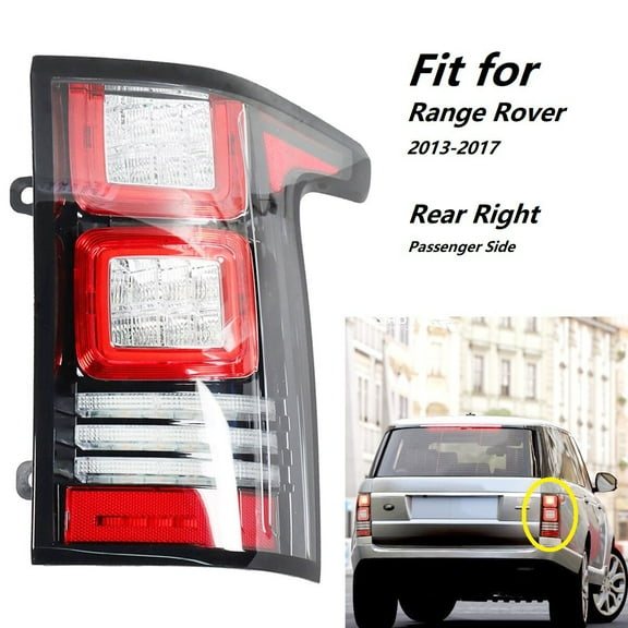 Fit for Land Rover Range Rover L405 2013 2014 2015 2016 2017 Rear Right Passenger Side Tail Light Lamp Housing Assembly (without Bulbs)