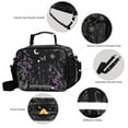 thumbnail image 3 of FORMRS Student Lunch Bag Insulated Reusable Cooler Box with Zipper Pockets, Gothic Floral Print, 3 of 9