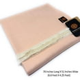 thumbnail image 4 of Alpaca Home | 100% Pure Premium Alpaca Wool Throw Blanket | Herringbone | Ltd Edition (Ballet Slipper), 4 of 4