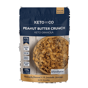 Keto and Co Peanut Butter Crunch Keto Granola- Gluten Free, No Added Sugar