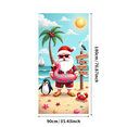 thumbnail image 6 of Flamingo Inflatable Summer Santa Claus Holiday Beach Banner for Christmas Party Tropical Theme Kids Activity, 6 of 8