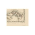 thumbnail image 4 of Historic Map - Panama Isthmus - Tallis 1851 - 23 x 28.83 - Vintage Wall Art, 4 of 5