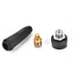 thumbnail image 2 of Conector Rápido De Soldadura, Seguro De Usar Material De Cobre Resistente Conector De Cable DKJ Para Máquina De Soldadura Eléctrica, 2 of 7