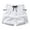 White, variant on JIUKE Mens Plus Size Shorts Drawstring High Waisted Lightweight Solid Color Beach Vacation Shorts
