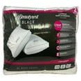 Beautyrest Black Pillows, 2Pack Standard Queen