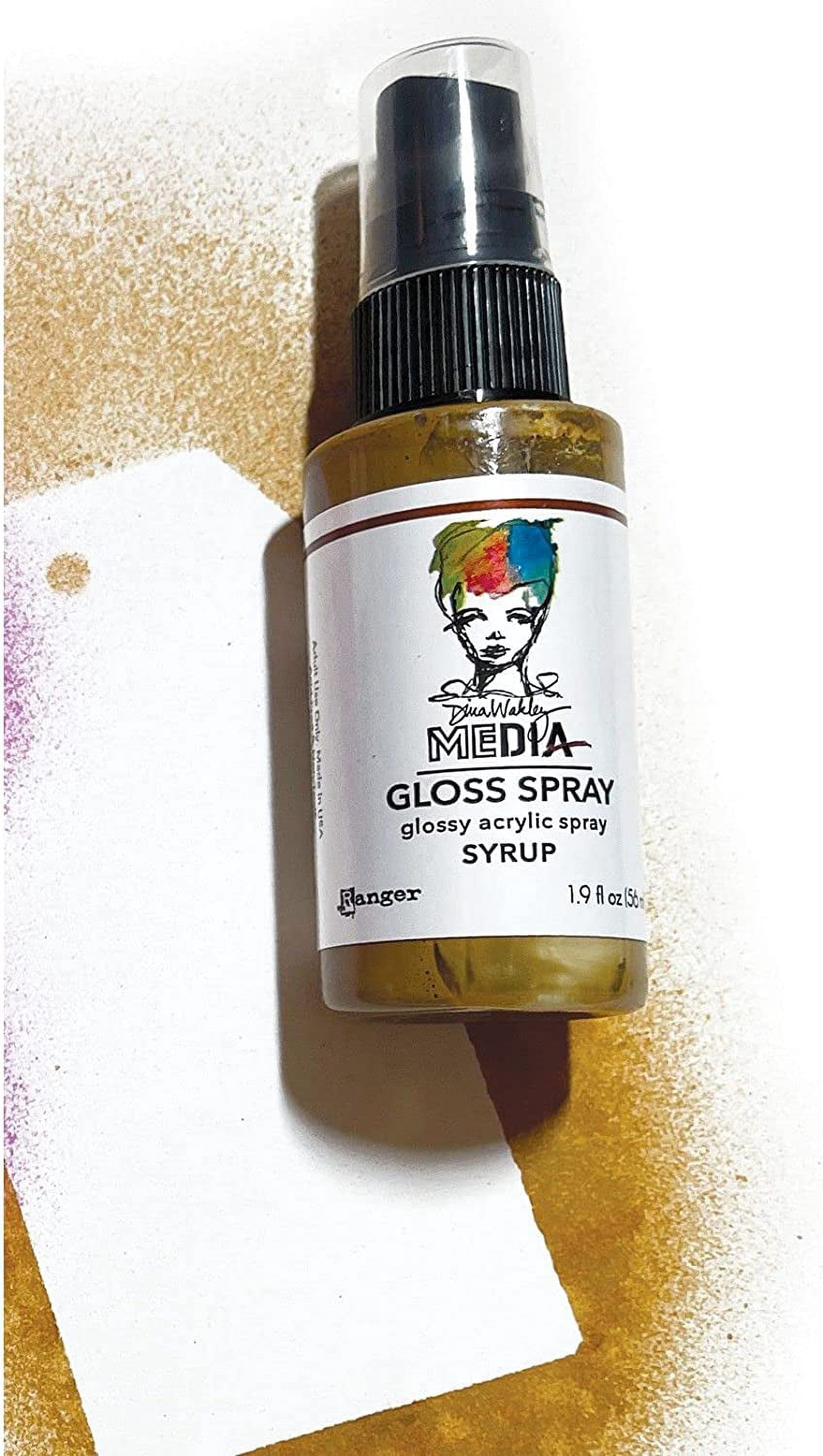 Dina Wakley Media Gloss Sprays 2oz-Syrup