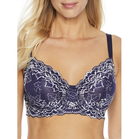 Camio Mio Womens Unlined Lace Underwire Bra Style-B10114