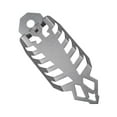 thumbnail image 1 of El amortiguador de choque de la motocicleta de la aleación de aluminio substituye la buena resistencia, plata kusrkot Cubierta del amortiguador, 1 of 8