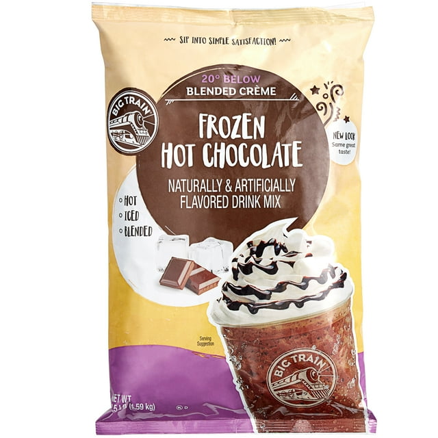Big Train Mélange de Chocolat Chaud Surgelé 3,5 lb, 20 Unités Inférieures