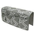 thumbnail image 5 of TISHITA Couch Sofa Armrest Organizer Storage Bag Elegant Lightweight Portable Pouch Armchair for Cables Keys Dorm Hotel Bedroom Gray, 5 of 8