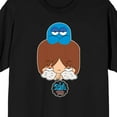 thumbnail image 2 of Foster's Home For Imaginary Friends Mac & Bloo Character Heads Crew Neck Short Sleeve Men's Black T-shirt
-4XL, 2 of 3