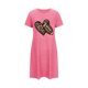 thumbnail image 4 of Camisón corto de mujer, vestido de largo medio con estampado de moda, camisón corto extragrande de mujer, camisón de manga corta con estampado de pecho a la moda, camisón de mujer, 4 of 6