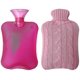 thumbnail image 1 of Rubber Hot Water Bottle With Cover Knitted, Hot Water Bag 2 Liter-pink, 1 of 1