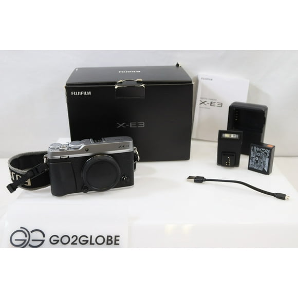 Fujifilm X-E3 Mirrorless Digital Camera – Silver (Body Only) / Shutter Count: 3