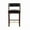 Black, variant on Blair Modern Wood Upholstered Barstool in Stone